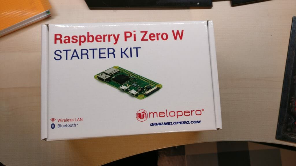Raspberry Pi Zero Starter Kit Front