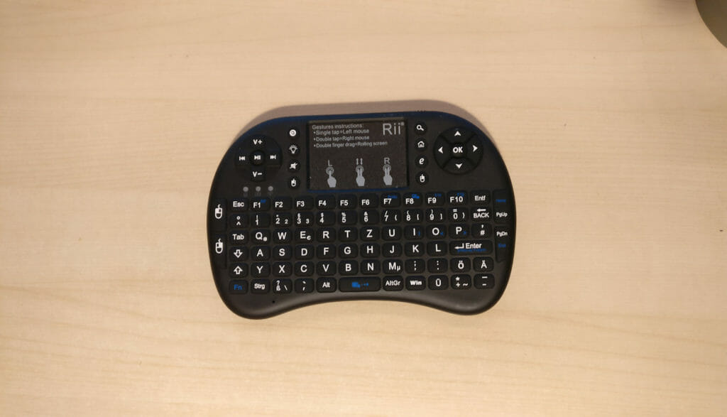 NextcloudPi Teil 4: Tastatur Rii i8+